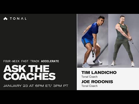 Ask the Coaches Facebook Live promo for the Four-Week Fast Track challenge