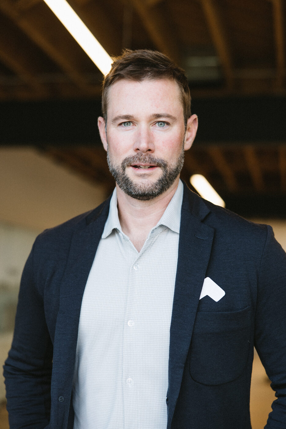 Matt Bean, studio portrait